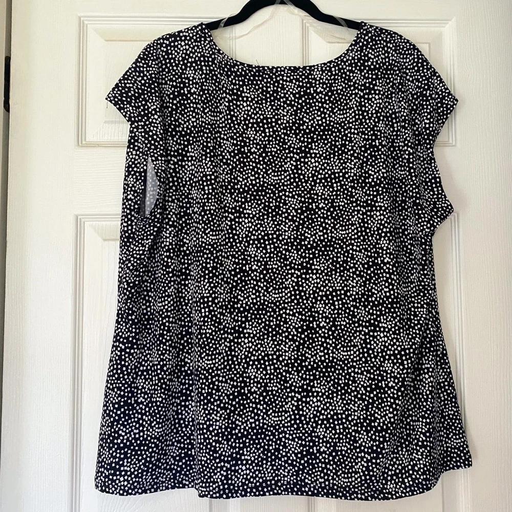 Mandy Evans Black and White Tunic - Picture 4 of 5